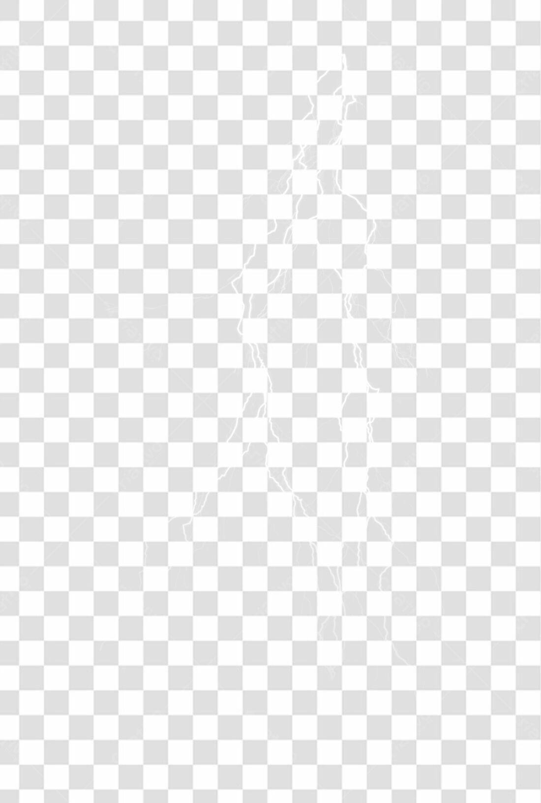 PNG Elemento gráfico Raio com fundo transparente