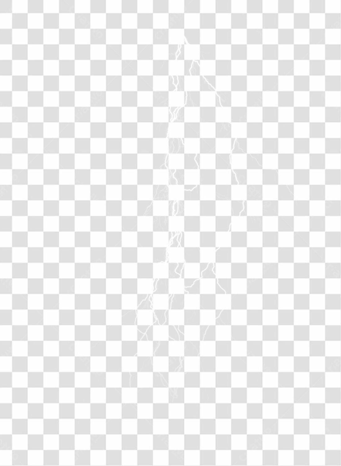 PNG Elemento gráfico Raio com fundo transparente