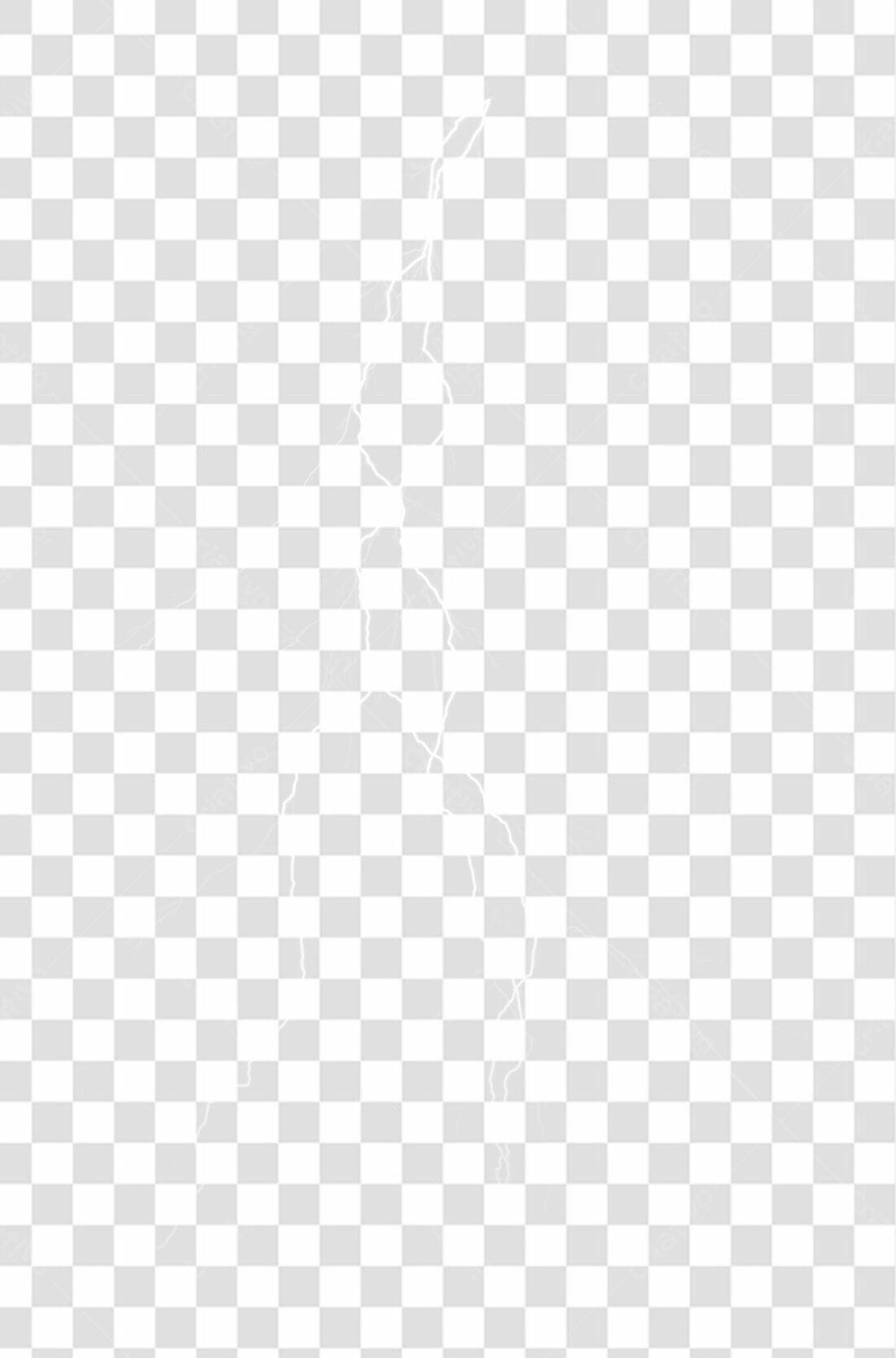PNG Elemento Gráfico Raio com fundo transparente