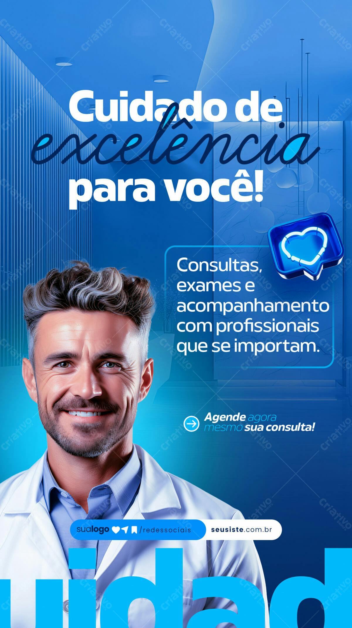 Flyer Médico PSD Editável