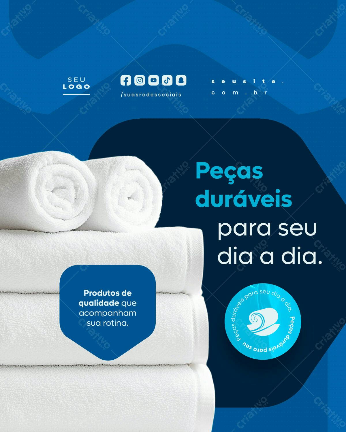 Post para Redes Sociais PSD Editável