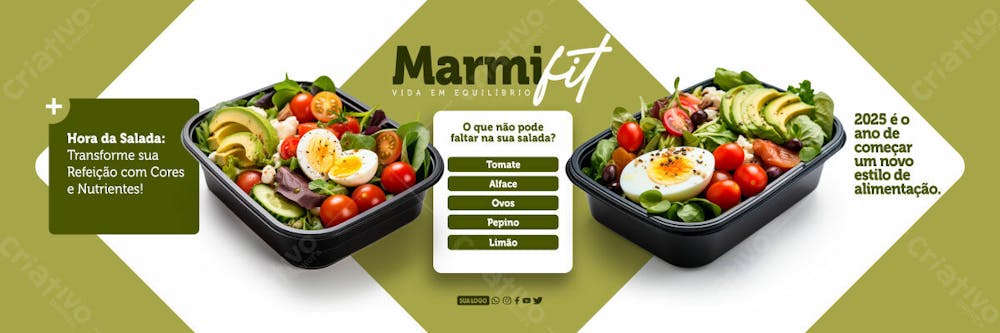 Carrossel Marmifit Alimentação Saudável