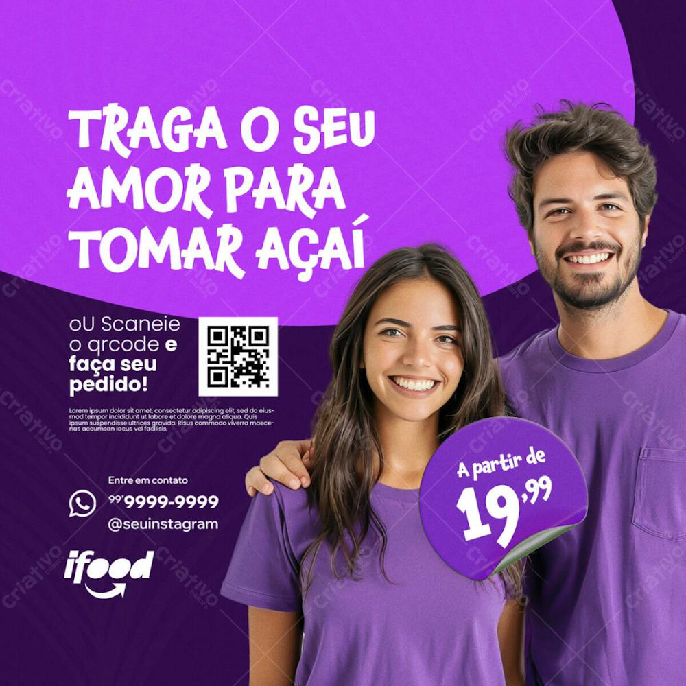 Tras A Tua Namorada Para Tomar Açaí