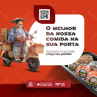 Entrega De Sushi Na Sua Porta
