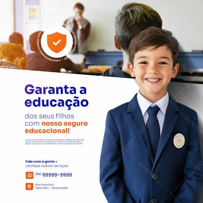 Seguradora Seguro Educação Para Seu Filho