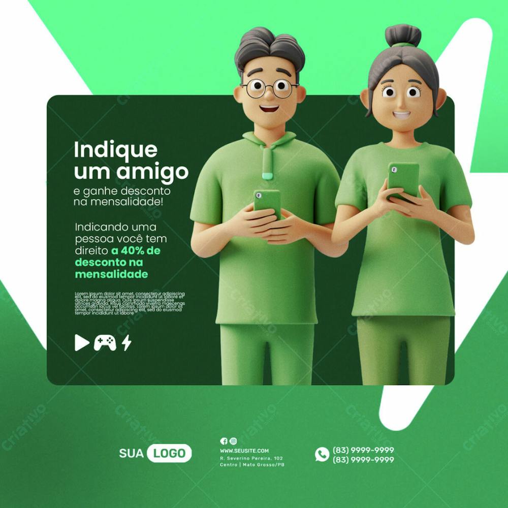 Indique Um Amigo Para Nossa Internet E Ganhe Premios