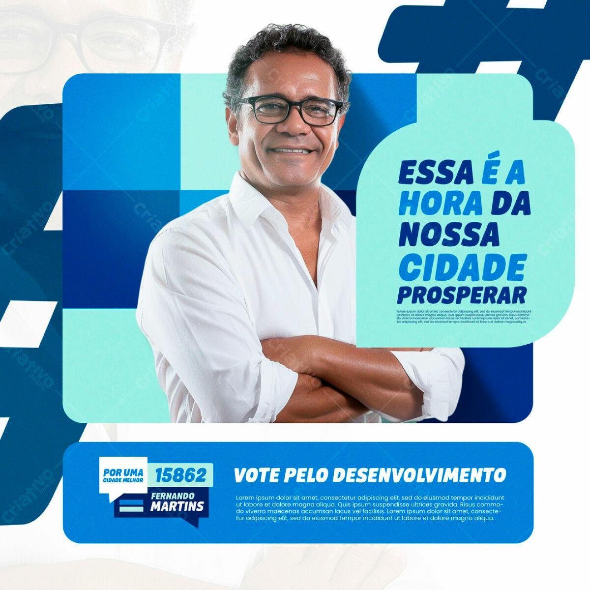 Flyer Eleições PSD Editável
