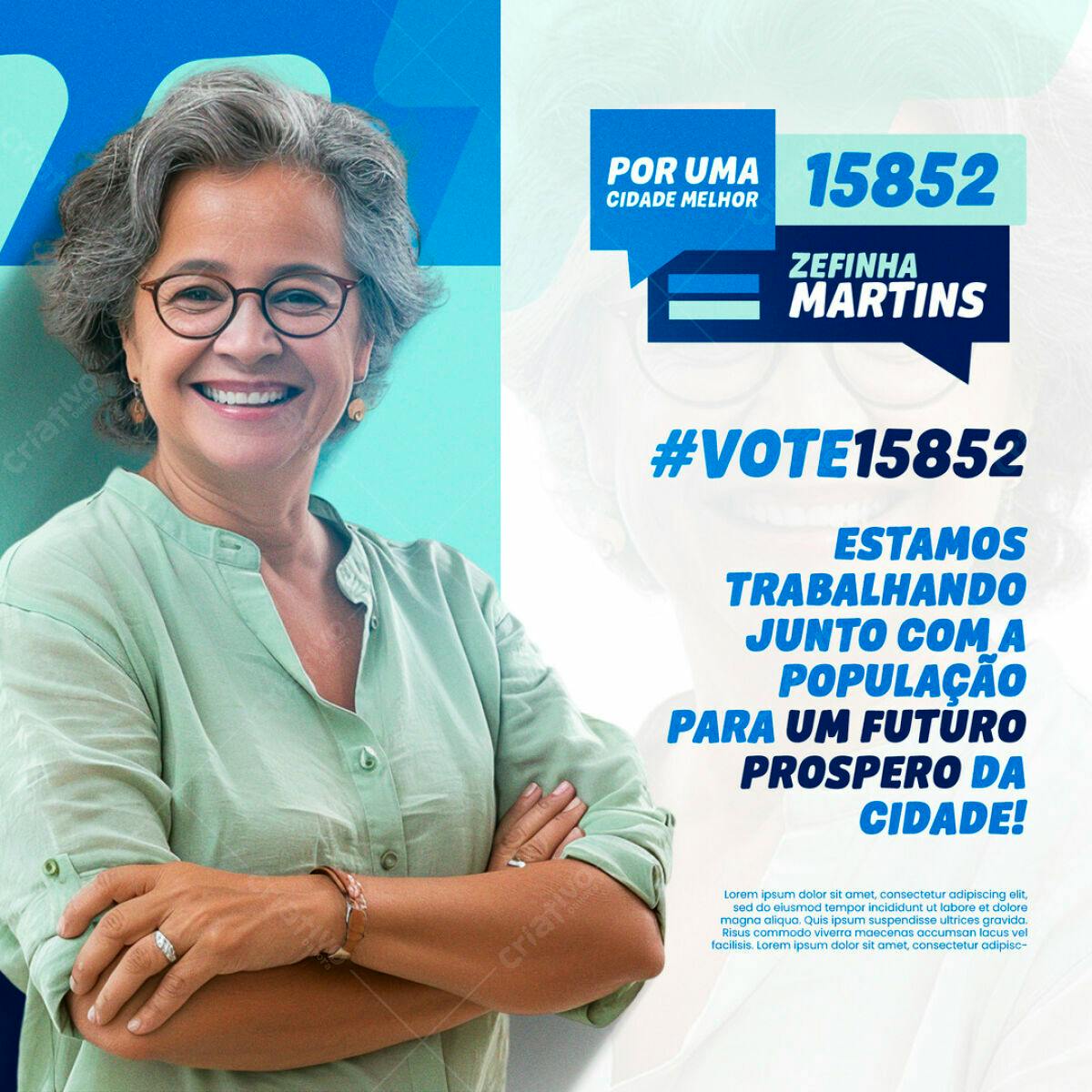 Flyer Eleições PSD Editável