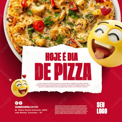 Hoje É Dia De Pizza