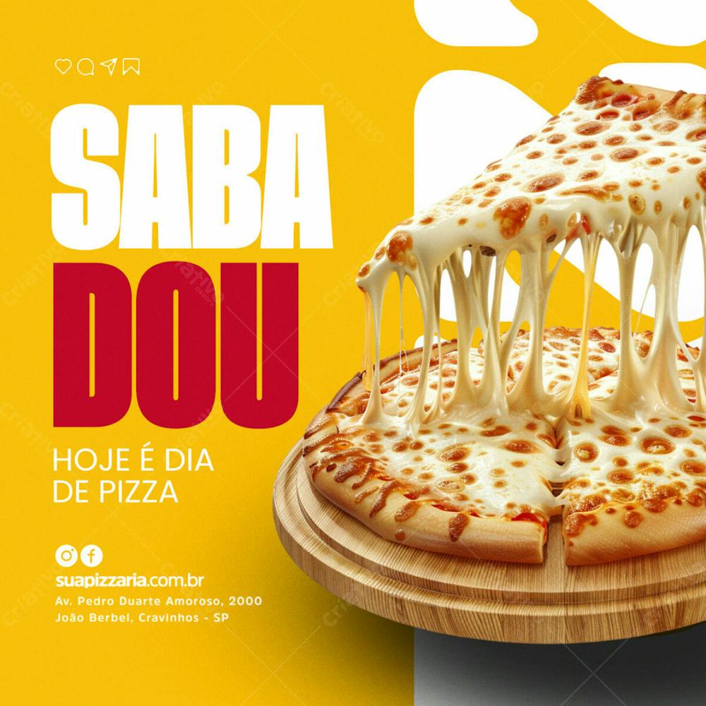 Sabadou Com Pizza Faça Seu Pedido