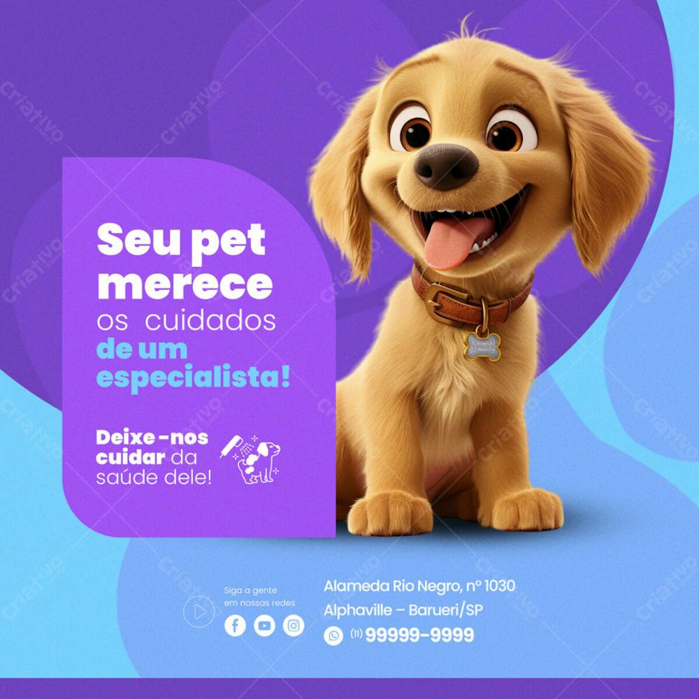 Seu Pet Merece Cuidados Especiais Pet Shop