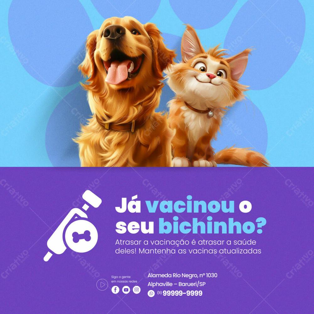 Já Vacinou O Seu Bichinho Pet Shop