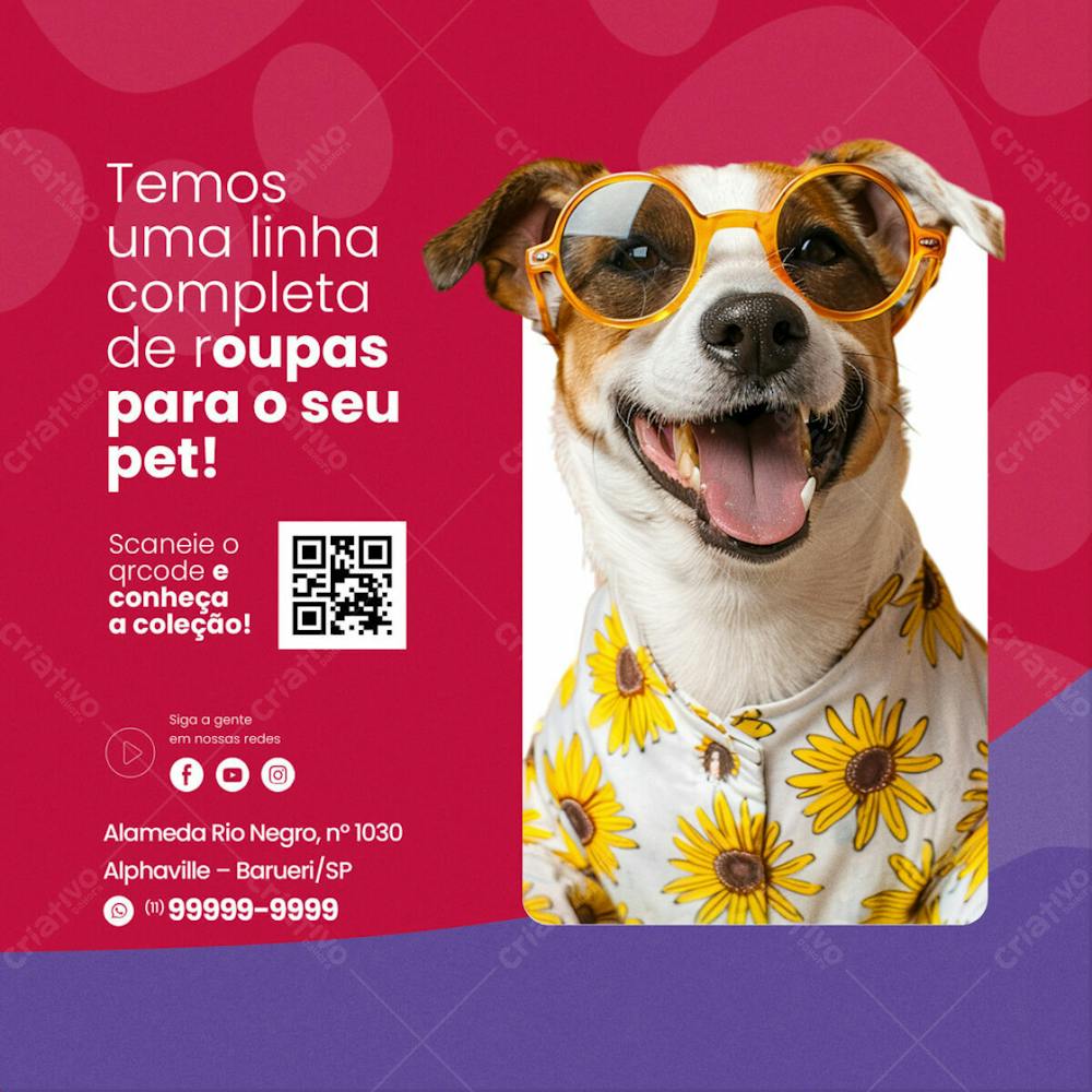 Pet Shop Roupa Para Pet