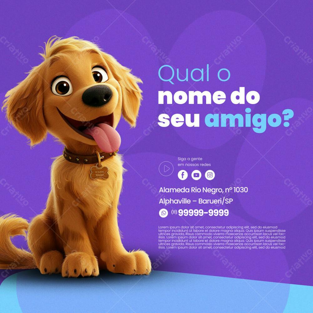 Qual O Nome Do Seu Amigo Pet Shop