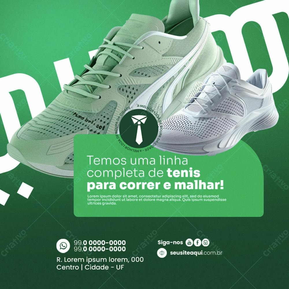 Loja De Roupas Masculina Tenis