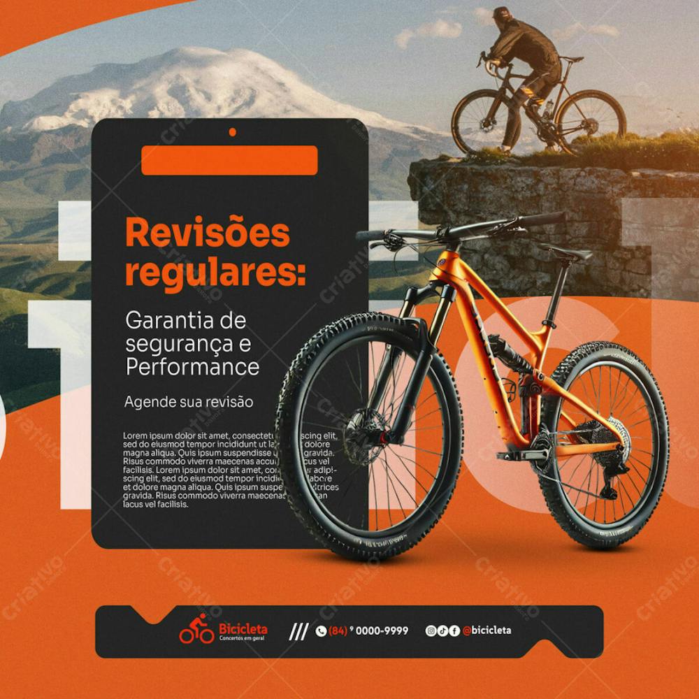 Loja De Bicicleta Revisões Regulares