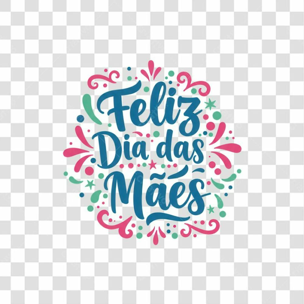 Lettering Dia Das Mães