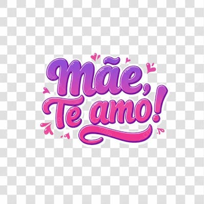 Lettering Dia Das Mães