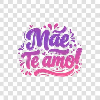 Lettering Dia Das Mães