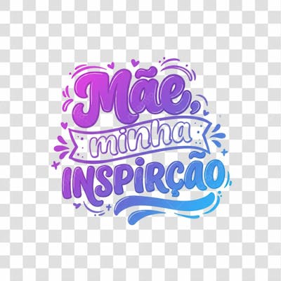Lettering Dia Das Mães