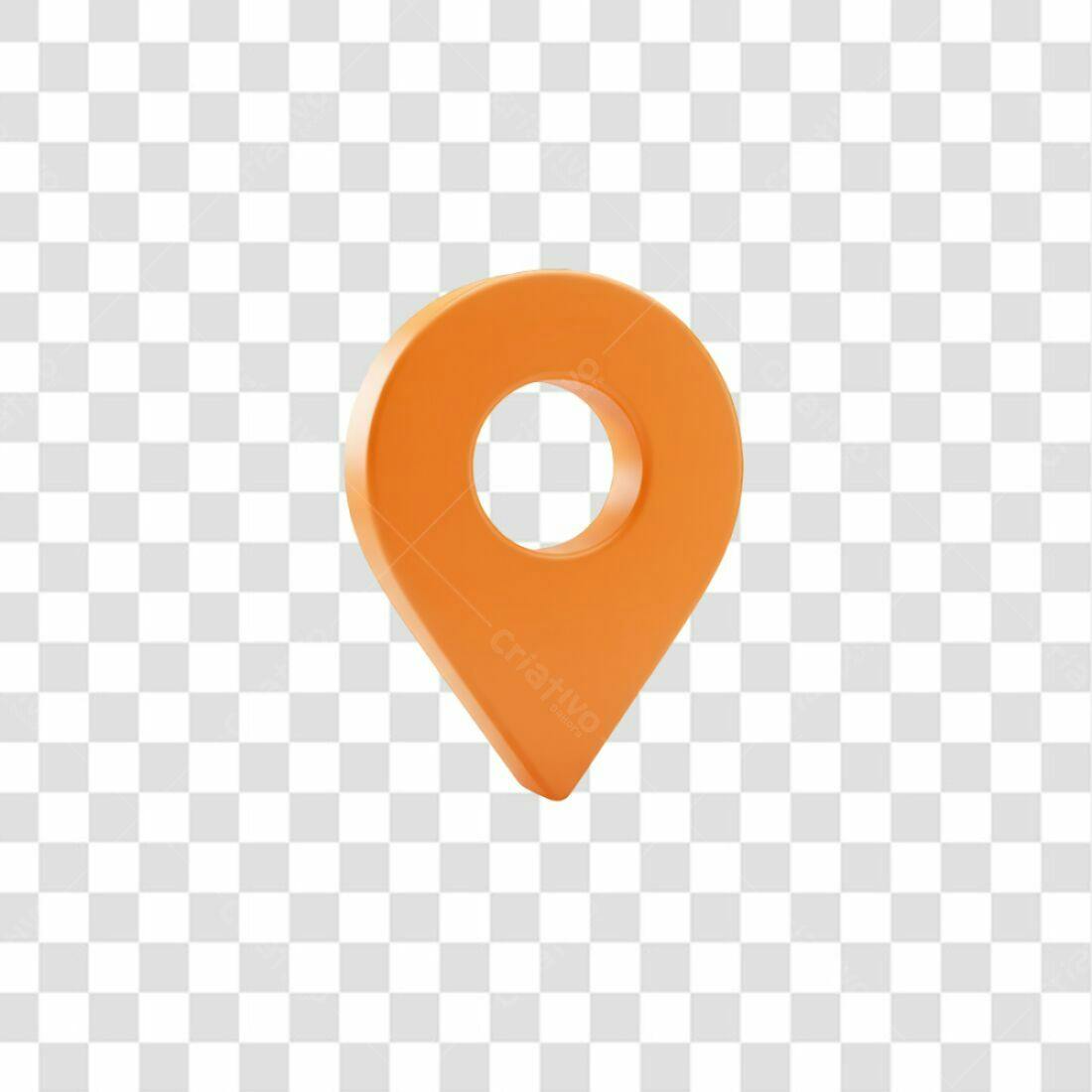 Ícone de localização PNG com fundo transparente