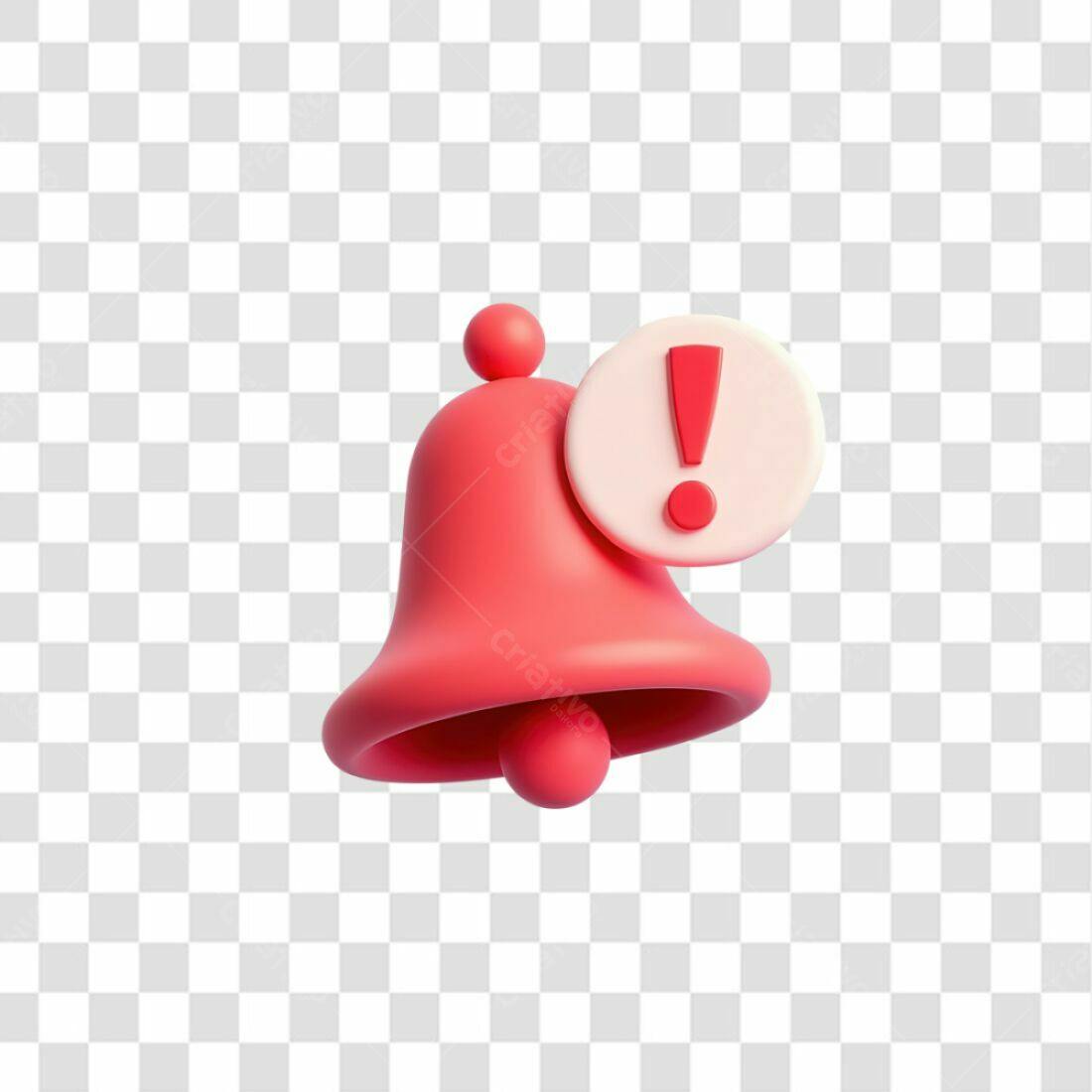Ícone Notificação Sino PNG com fundo transparente