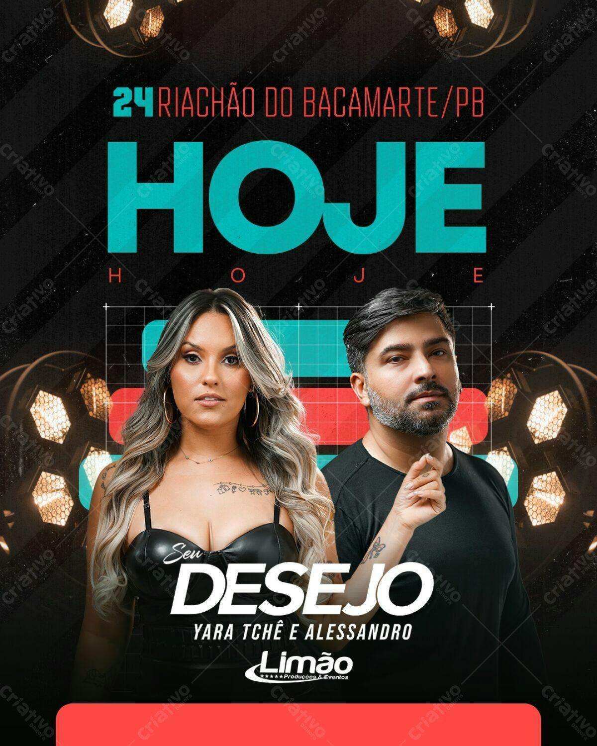 Flyer para Evento Musical PSD Editável