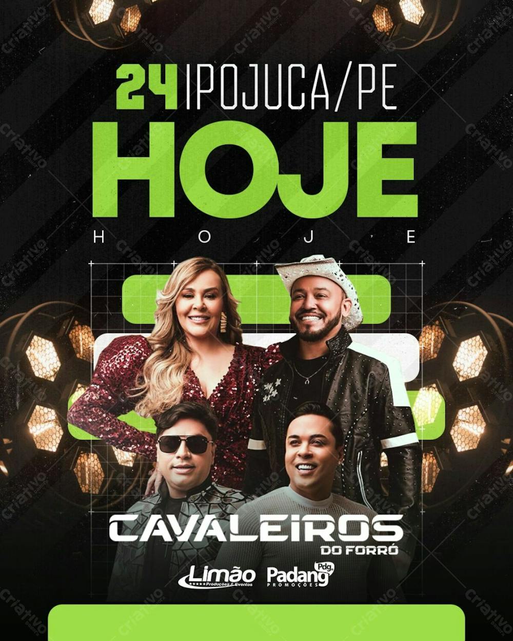 É Hoje 24Jan - Cavaleiros do Forró