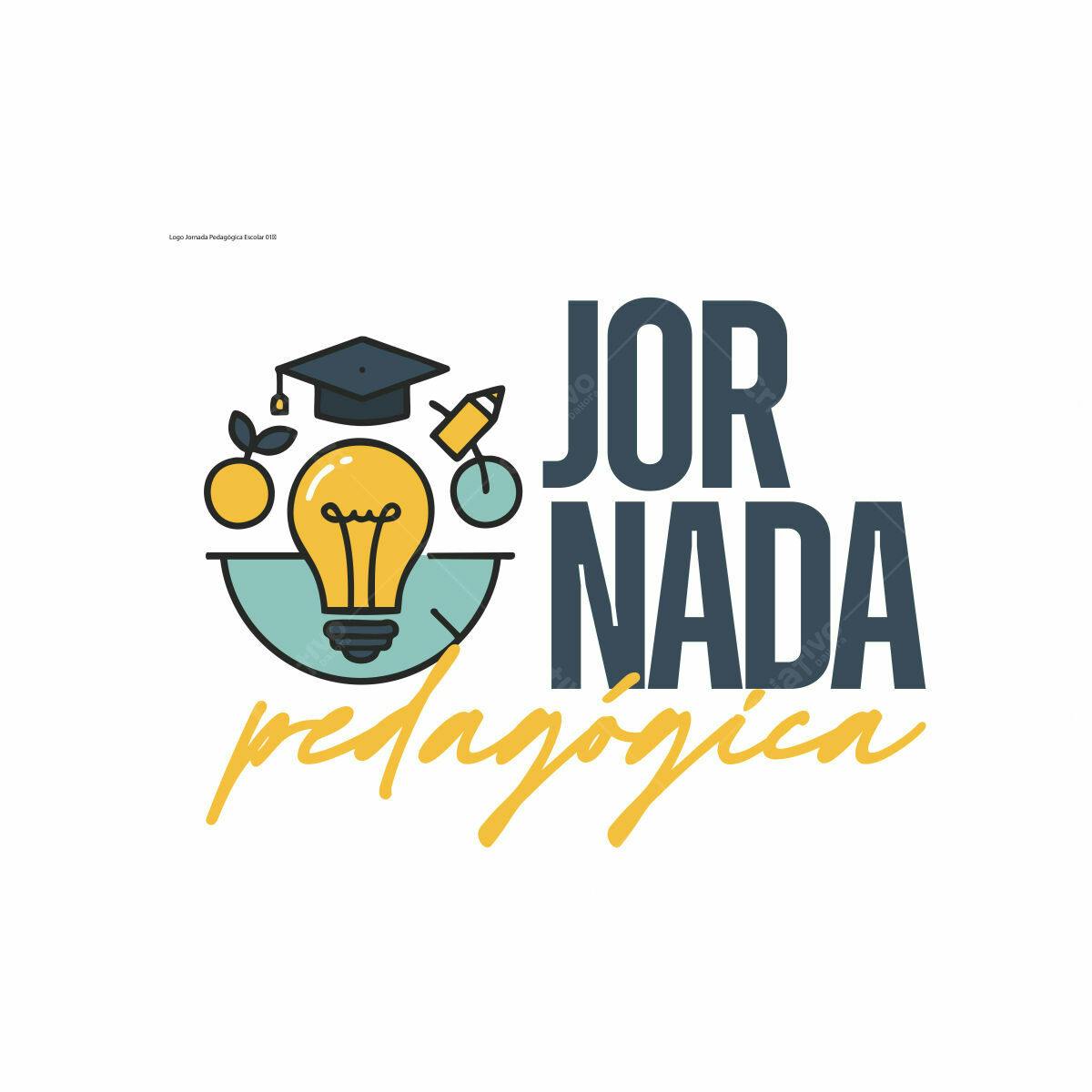Logo Jornada Pedagógica PSD Editável