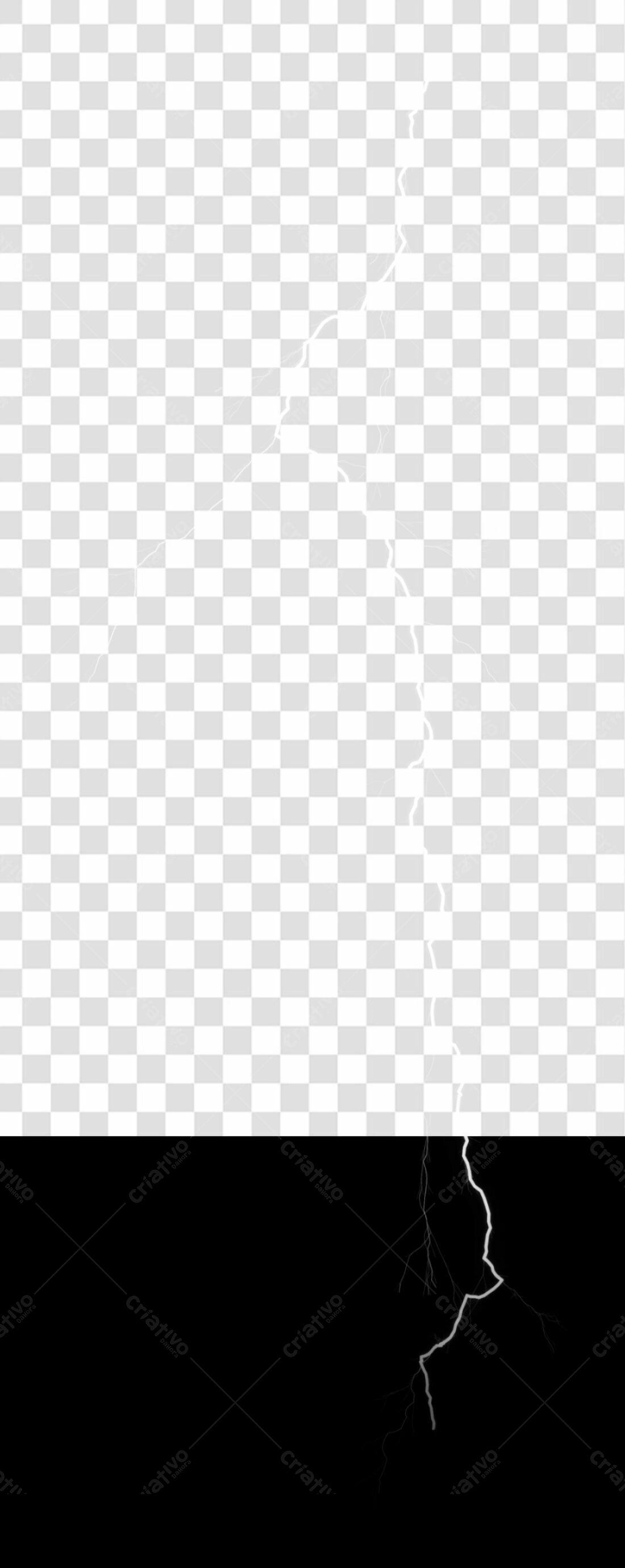 PNG Elemento gráfico Raio com fundo transparente