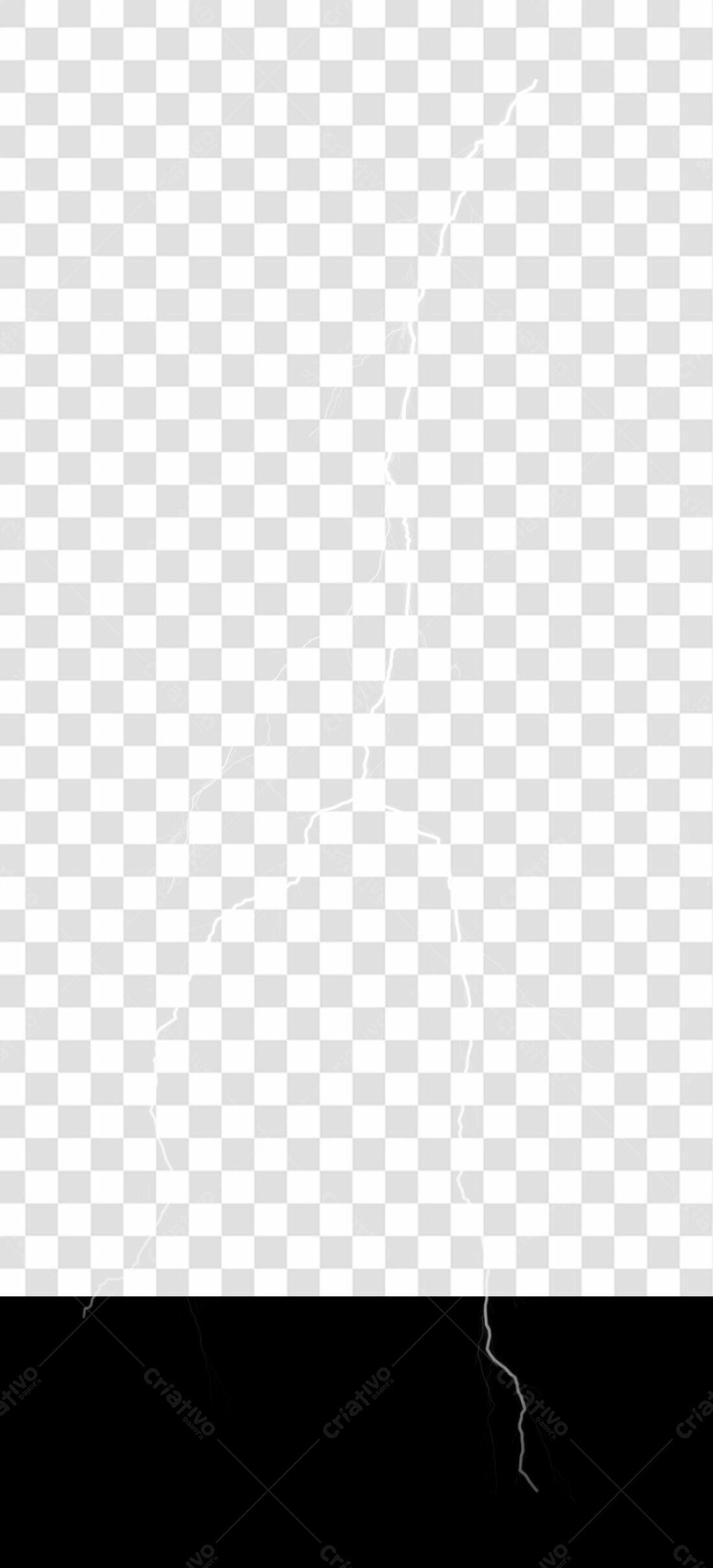 Elemento gráfico PNG com fundo transparente Raio