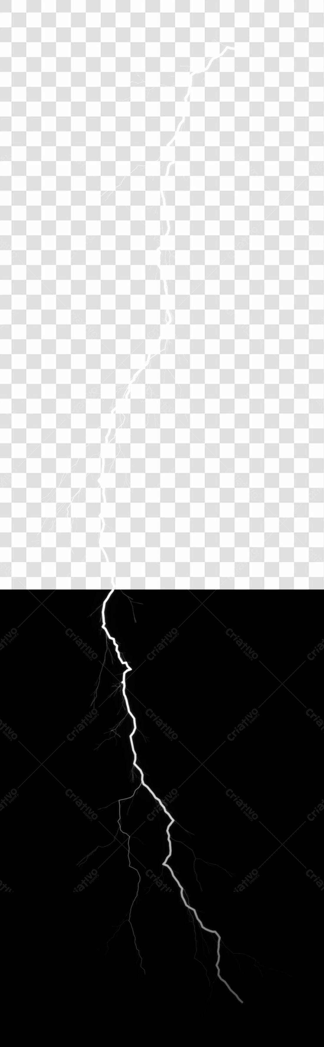 PNG Elemento gráfico Raio com fundo transparente