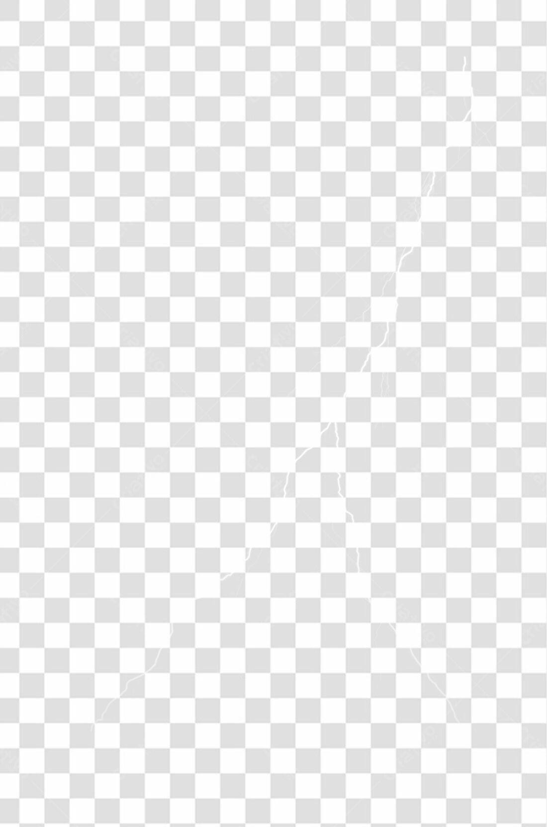 Elemento gráfico PNG raio branco com fundo transparente