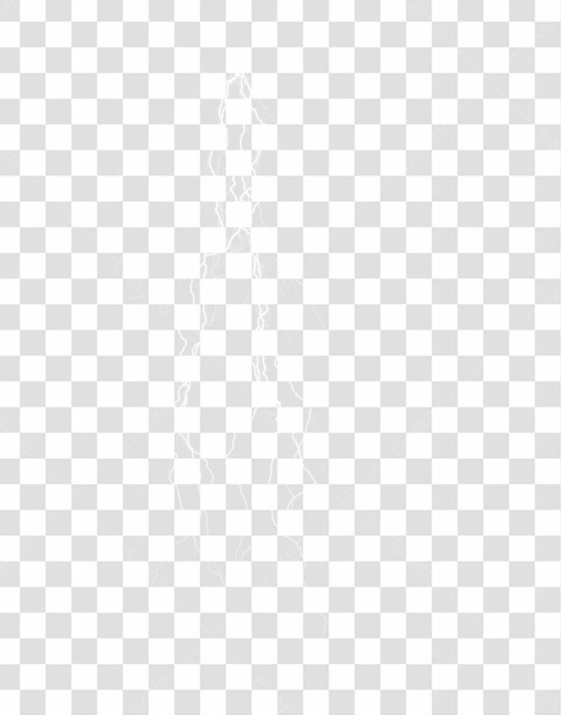 Elemento PNG de Raio com Fundo Transparente