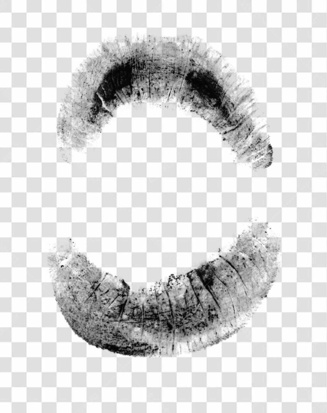 Marca de batom PNG com fundo transparente