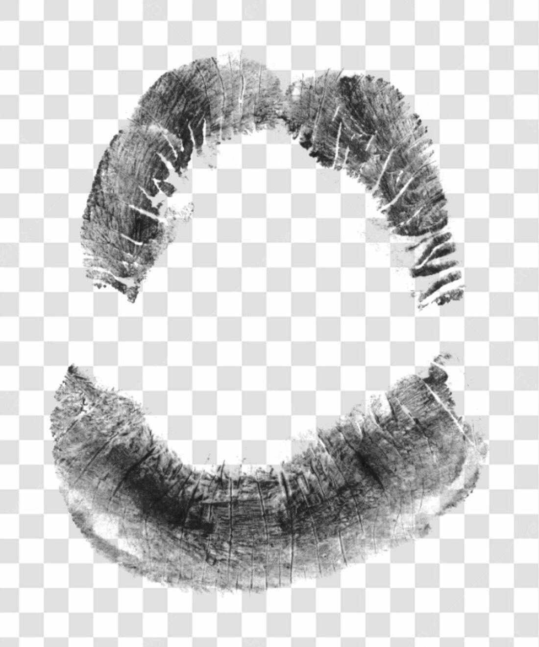 PNG Marca de Batom para Design com fundo transparente