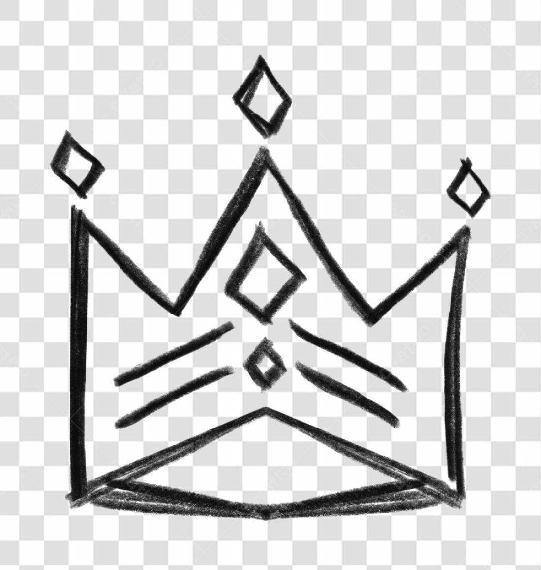 Logo PNG com fundo transparente estilo desenho a mão