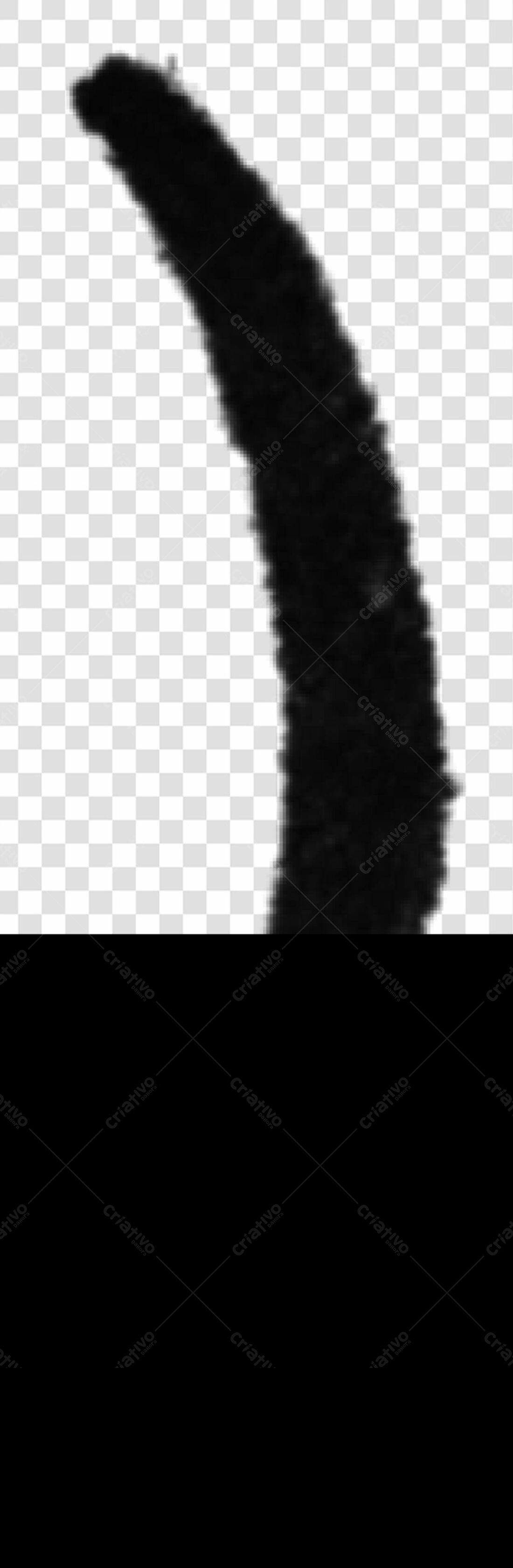 Elemento gráfico abstrato PNG com fundo transparente