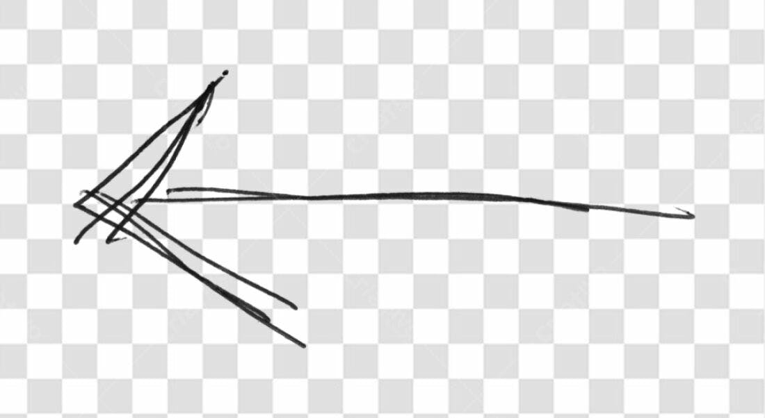 Ícone Seta Esquerda PNG com fundo transparente