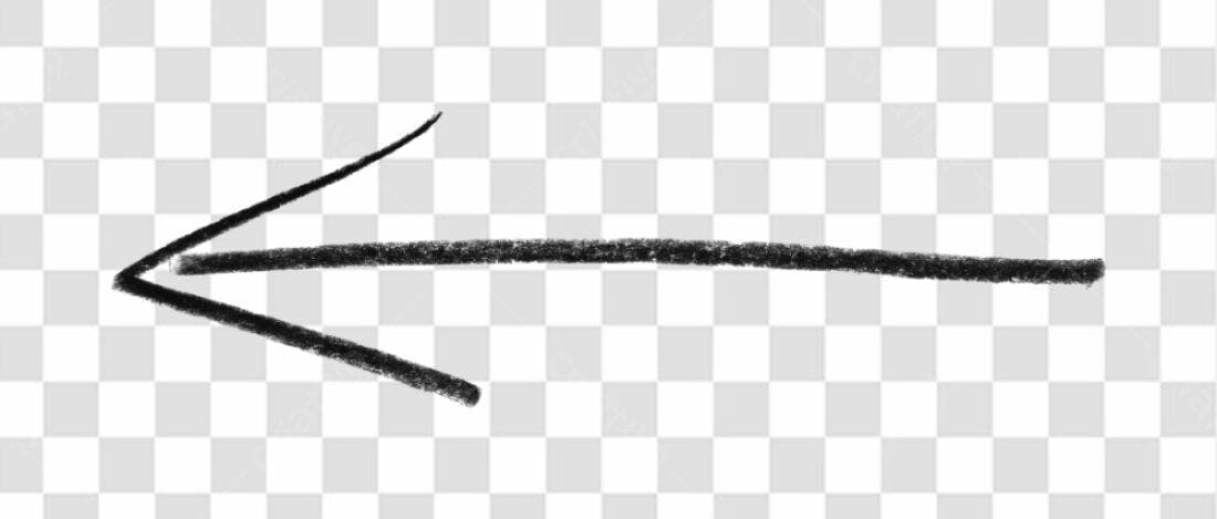Icone Seta Esquerda PNG com fundo transparente
