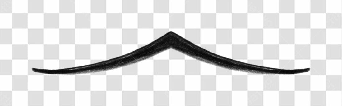 Divisor PNG com fundo transparente estilo minimalista