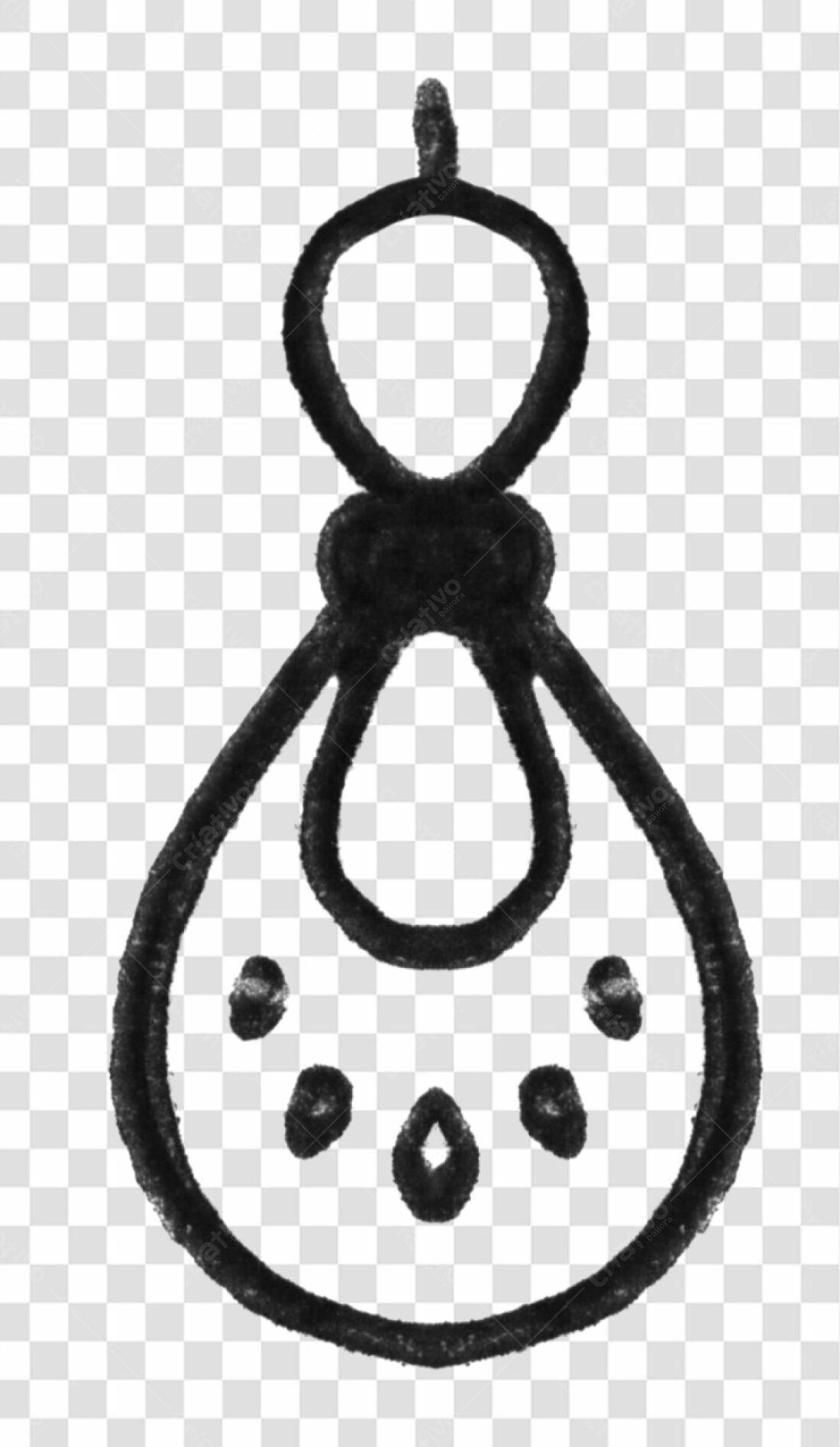 Ícone Brinco PNG com fundo transparente