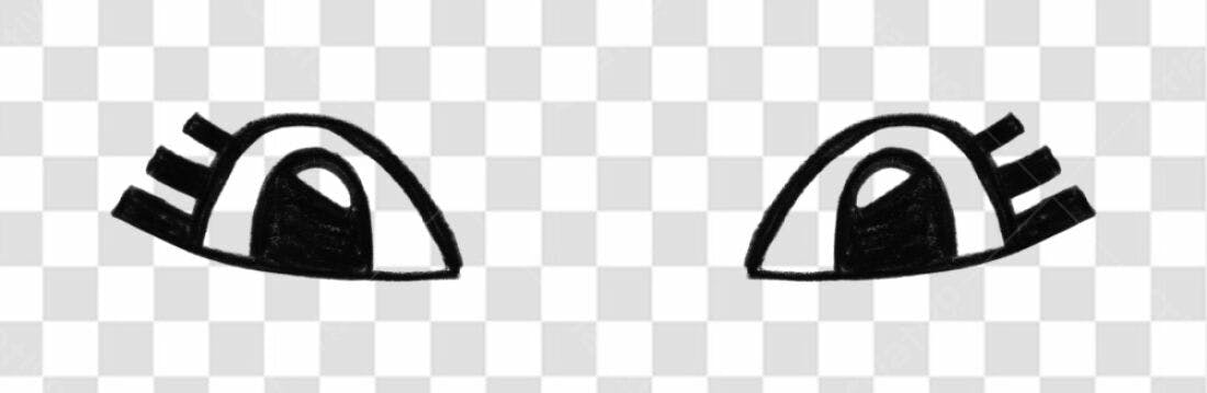 Elementos gráficos Olhos PNG com fundo transparente