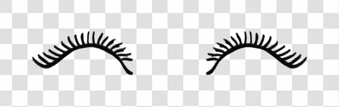 PNG Elementos para Design de Sobrancelhas com fundo transparente