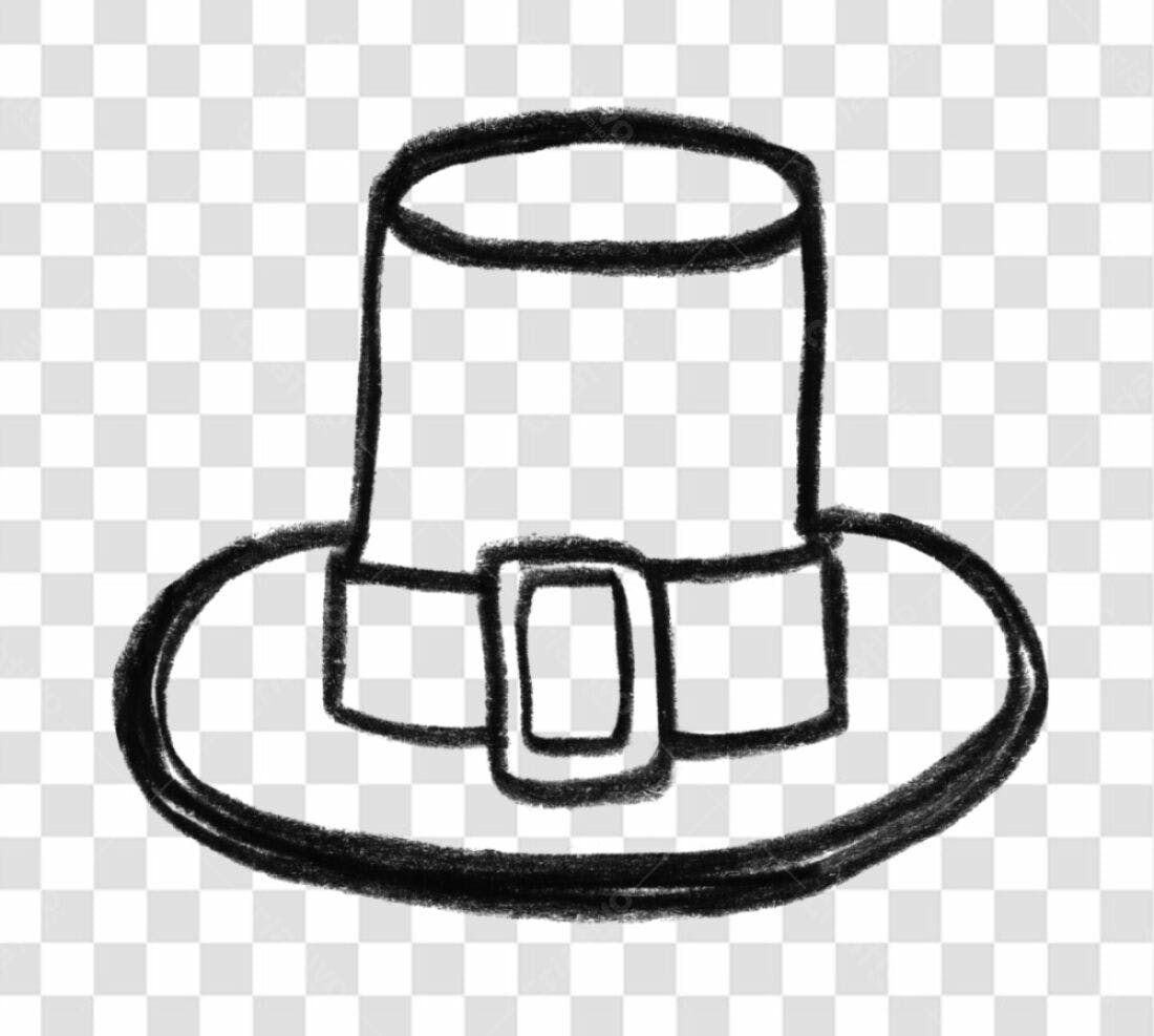 Ilustração Chapéu de Páscoa PNG com fundo transparente