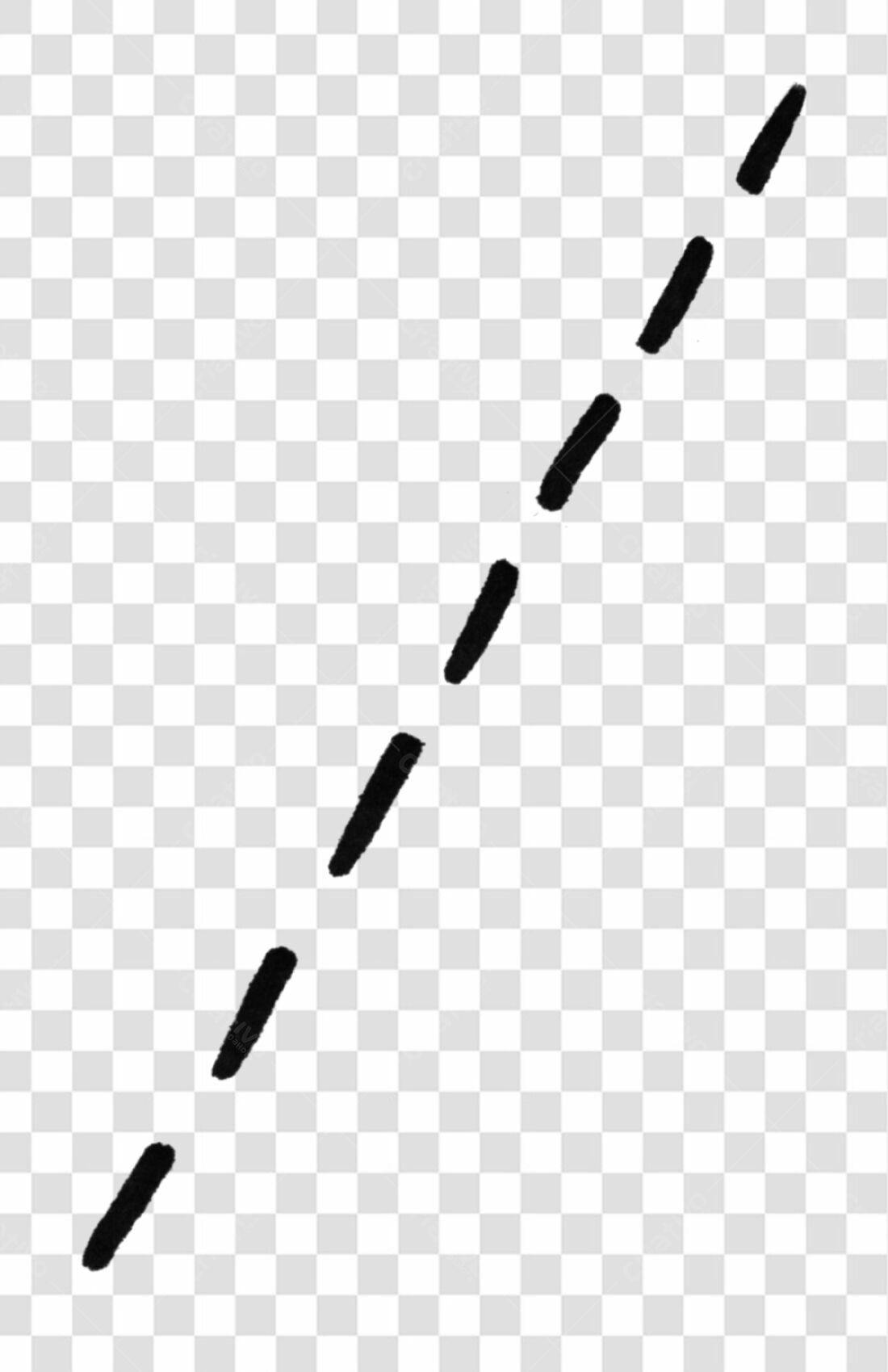 Elementos gráficos Linha tracejada PNG com fundo transparente