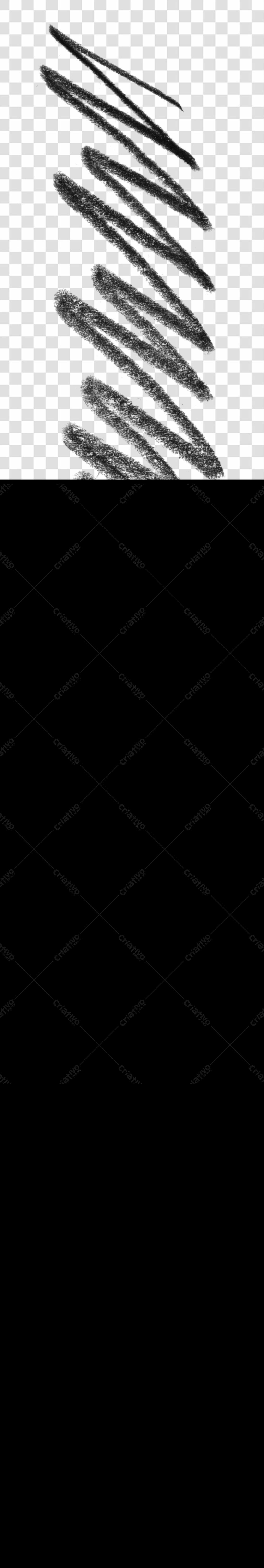 PNG Elementos gráficos abstratos em preto com fundo transparente