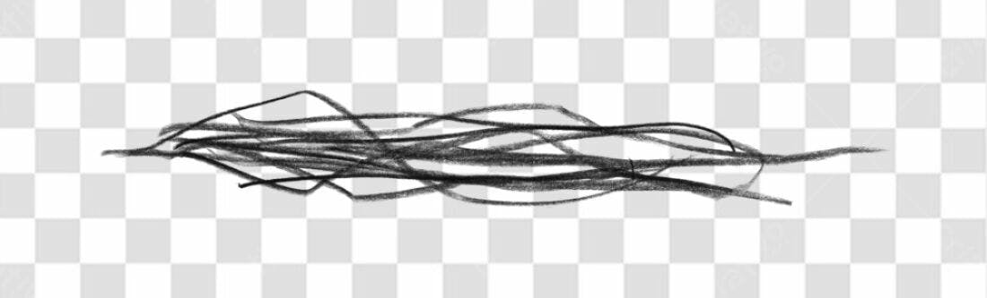 Banner abstrato em PNG com fundo transparente