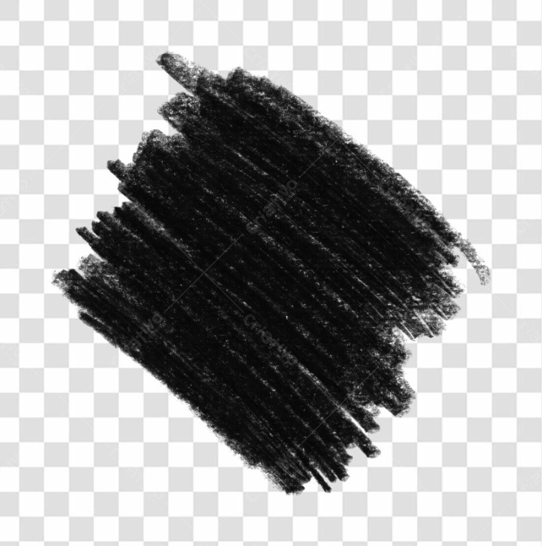 PNG Textura Abstrata Preto para Banner com fundo transparente