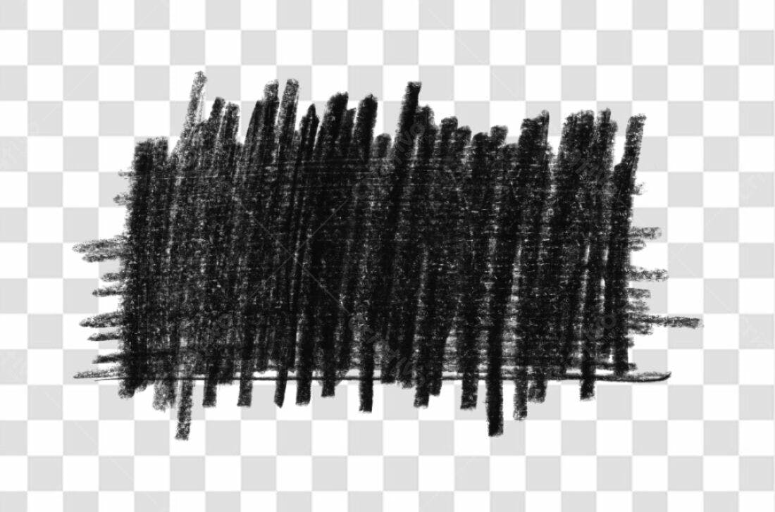 PNG textura giz preto fundo transparente